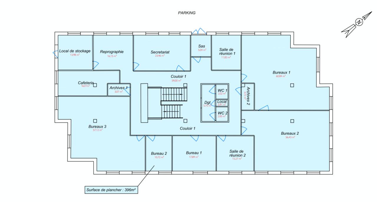 Bureau Lezennes 780m² Location bureau Lezennes Nord OLBUR2534252 10